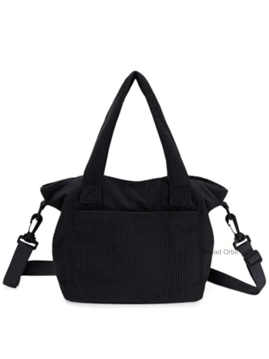 Handbags - Mini Corduroy Crossbody Bag with RFID Blocking Slots